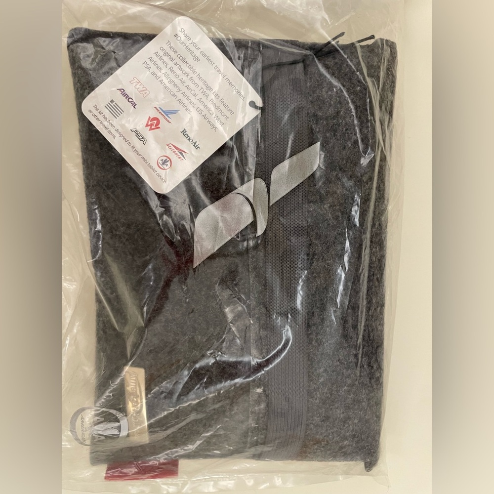 Vintage Honoring the Heritage American Airlines amenities kit.